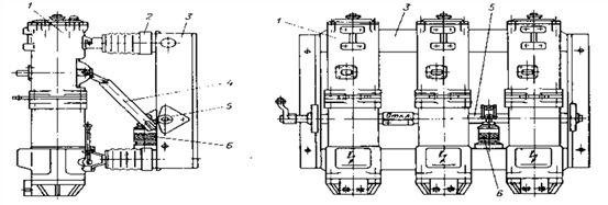 Выключатель маломасленый на 10 кВ для внутренней установки (тип ВМПЭ-10)