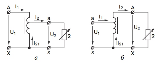 Автотрансформатор устройство принцип действия схема типы