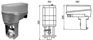Электропривод NVF24-MFT-E