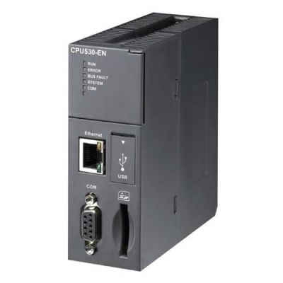 AHCPU521-EN ЦПУ, 192К шагов, 3 шасси расширения, карта SD, Ethernet 10/100 M, 1хRS232/485, мини USB, Delta Electronics