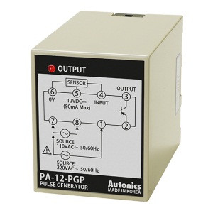 PA-12-PGP Контроллер датчиков с функцией таймера, Autonics