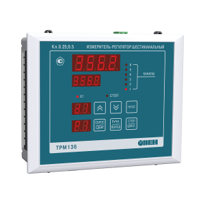 ТРМ136 шестиканальный регулятор с RS-485