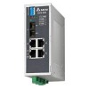 DVS-005W01-MC01 Неуправляемый коммутатор Ethernet, 5 портов, -40...+75 С, метал. корпус, с аварийным вых