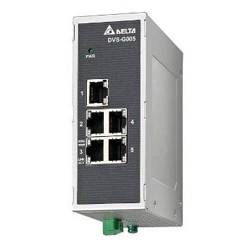 DVS-G005I00A Неупр. коммутатор Ethernet, 5 портов GbE, -10...+60 C