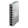 DVS-G408W01 Неупр. коммутатор Ethernet, 8 портов GbE с PoE, реле, -40...+70 С, c поддержкой технологии PoE