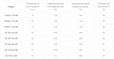 Паровой котёл с ЦКС серии DHX