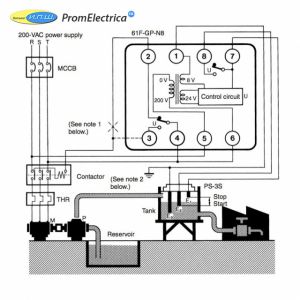 FS3AC220 датчик реле уровня воды на Дин рейку заменит RM35LM33MW Schneider Electric