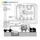 FS3AC220 датчик реле уровня воды на Дин рейку заменит RM35LM33MW Schneider Electric