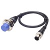 PRDW18-14DP Индуктивный датчик приближения, 12-24VDC, выход PNP-NO, сраб. 14 мм, Autonics