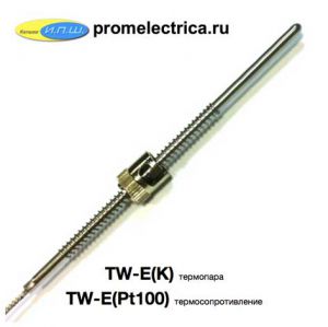 Термопара, тип K, до 600 градусов, кабель 3 метра - TW-E(K) 4.8-50-150-3 m  Autonics