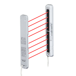 BWP20-08 Инфракрасный барьер безопасности, 12-24VDC, вых. NPN, сраб. 0,1-5м, Autonics