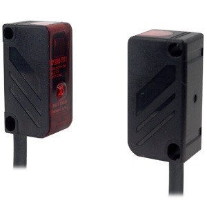 BYS500-TDT1,2 Фотодатчик на пересечение луча, 12-24VDC, выход NPN, сраб. 500м, Autonics