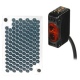 BJ3M-PDT Компактный фотодатчик, 12-24VDC, вых. NPN, сраб 0,1-3м, Autonics