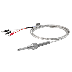 TW-N(Pt100) 4.8*30*1.5м x 1/2" Термосопротивление тип Pt100, Autonics