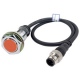 PRW08-2DP Индуктивный датчик приближения, 12-24VDC, выход PNP-NO, сраб. 2мм, Autonics
