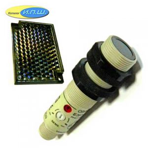 фотодатчик E3F2-R4C4 Omron - от рефлектора, NPN или PNP, NO или NC