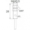 Индуктивный датчик приближения MB626PFA Selet