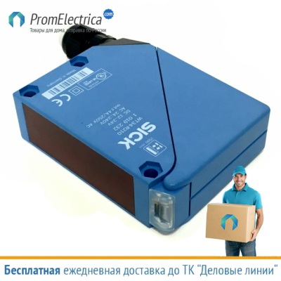 WT34-R210S06 Sick 1058055 Фотоэлектрический датчик с подавлением переднего плана до 2500 мм, 24-220VAC/DC (dc от 12V), выход реле