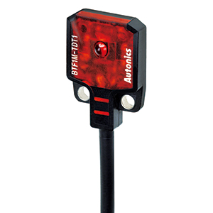 BTF1M-TDTD-P Фотодатчик на пересечение луча, 12-24VDC, вых. PNP, сраб. до 1м, Autonics