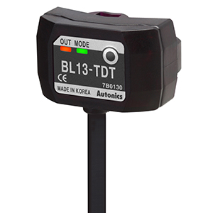 BL13-TDT Датчик уровня жидкости на пересечении луча, 12-24 VDC, NPN, Autonics