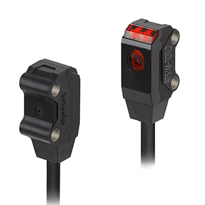 BTS1M-TDTD-P Сверхкомпактный 2-х компонентный фотодатчик, 12-24VDC, вых. PNP, сраб. до 1м, Autonics