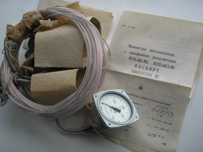 Манометр показывающий МТП-60С1-М1