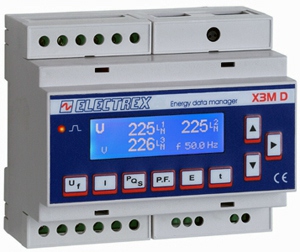 Менеджер данных энергии X3M D6 85÷265V ENERGY DATA MANAGER