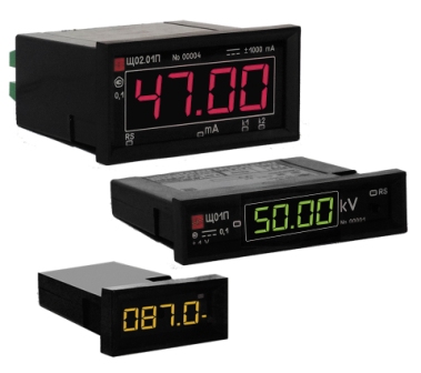 Щ00П, Щ01П, Щ02.01П, Щ02.00 (Цифровые амперметры, вольтметры)