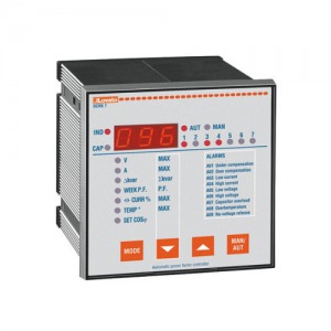 DCRK 7 RU Автоматический регулятор реактивной мощности, 7 ступеней, 96x96 мм, Lovato Electric