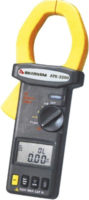 Клещи токовые-ваттметр многофункциональные АТК-2200