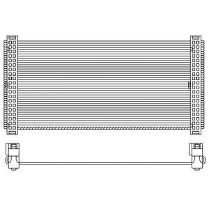 UC-ET010-24A Шлейф 1м с разъемами IDC 40p-40p, Delta Electronics