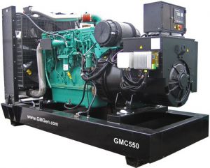 Дизель-генераторная установка GMC550 открытого исполнения