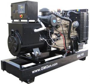 Дизель-генераторная установка GMJ165 открытого исполнения