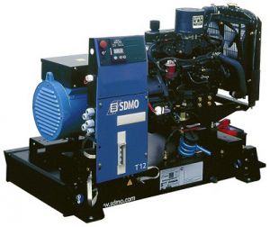 Дизельная однофазная генераторная установка SDMO PACIFIC I T12KM