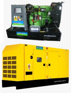 дизельный генератор Aksa APD 250 A  мощностью 200 кВт 50 Гц