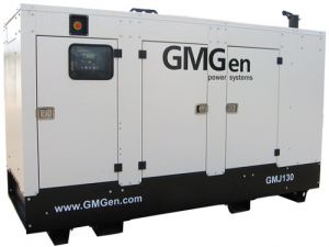 Дизель-генераторная установка GMJ130 в щумозащитном кожухе SILENT