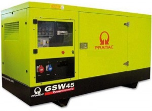 Дизель-генераторная установка PRAMAC GSW45P в кожухе