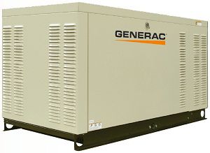 Генератор с жидкостным охлаждением Generac 27kVa QT027
