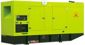 Дизель-генераторная установка PRAMAC GSW665M в кожухе