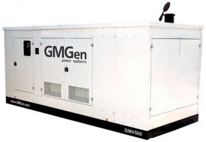 Дизель-генераторная установка GMV500 в щумозащитном кожухе SILENT