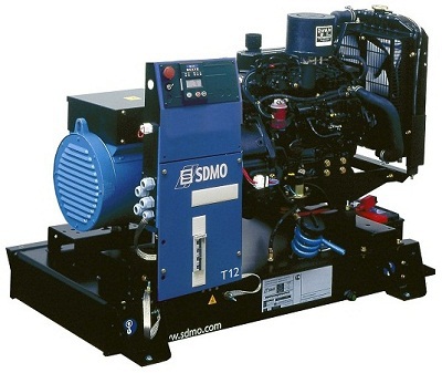 Дизельная однофазная генераторная установка SDMO Pacific I T12KM