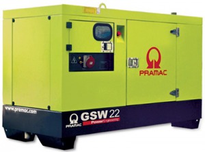Дизель-генераторная установка PRAMAC GSW 22Y в кожухе