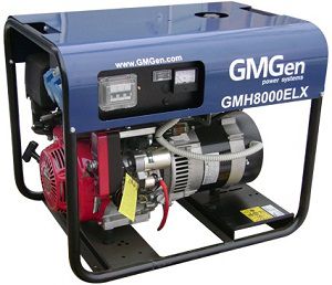 Бытовая генераторная бензиновая установка GMGen GMH8000ELX