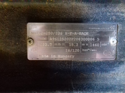 Насос grundfos NB 125-250/236 A-F-A-BAQE с двиг. 15/1500