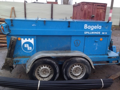 Тяговая гидравлическая  лебедка BAGELA RW-10