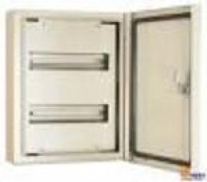 Корпус электрощита ЩРВ-24 IP31 405х320х120 с монтажной платой (ВхШхГ)