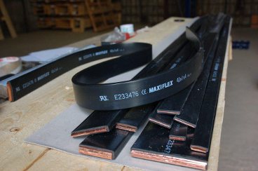 Гибкая изолированная  медная шина Maxiflex, Erico в наличии.