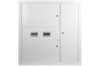 Корпус металлический встраиваемый ЭРА SIMPLE ЩЭ-2 (1000х960х140) 2-х квартирный IP31 УХЛ3 серый