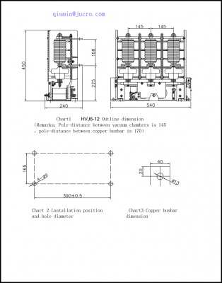 HVJ6 JCZ5 12 кВ вакуумный контактор