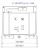 HVD1 VS1 12KV вакуумный выключатель VCB